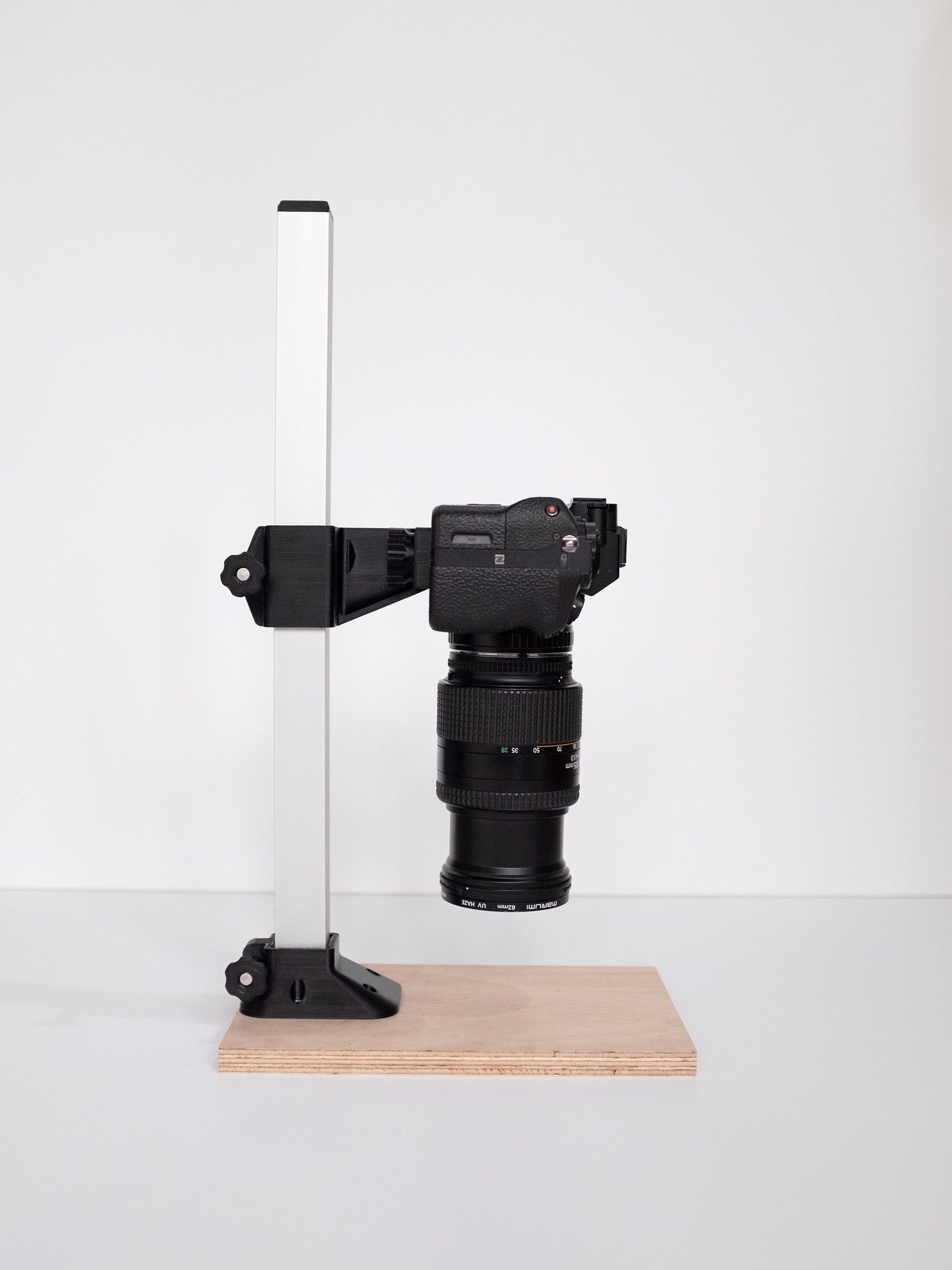 Basic DSLR Film Scanning Set: 35mm Film Carrier + Camera Copy Stand